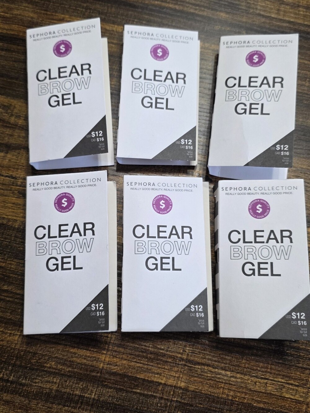 Sephora Clear Brow Gel (White & Black Packaging)